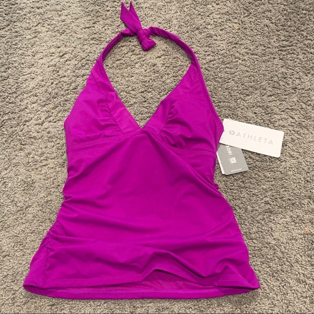 Athleta Purple Swim Top - New With Tags